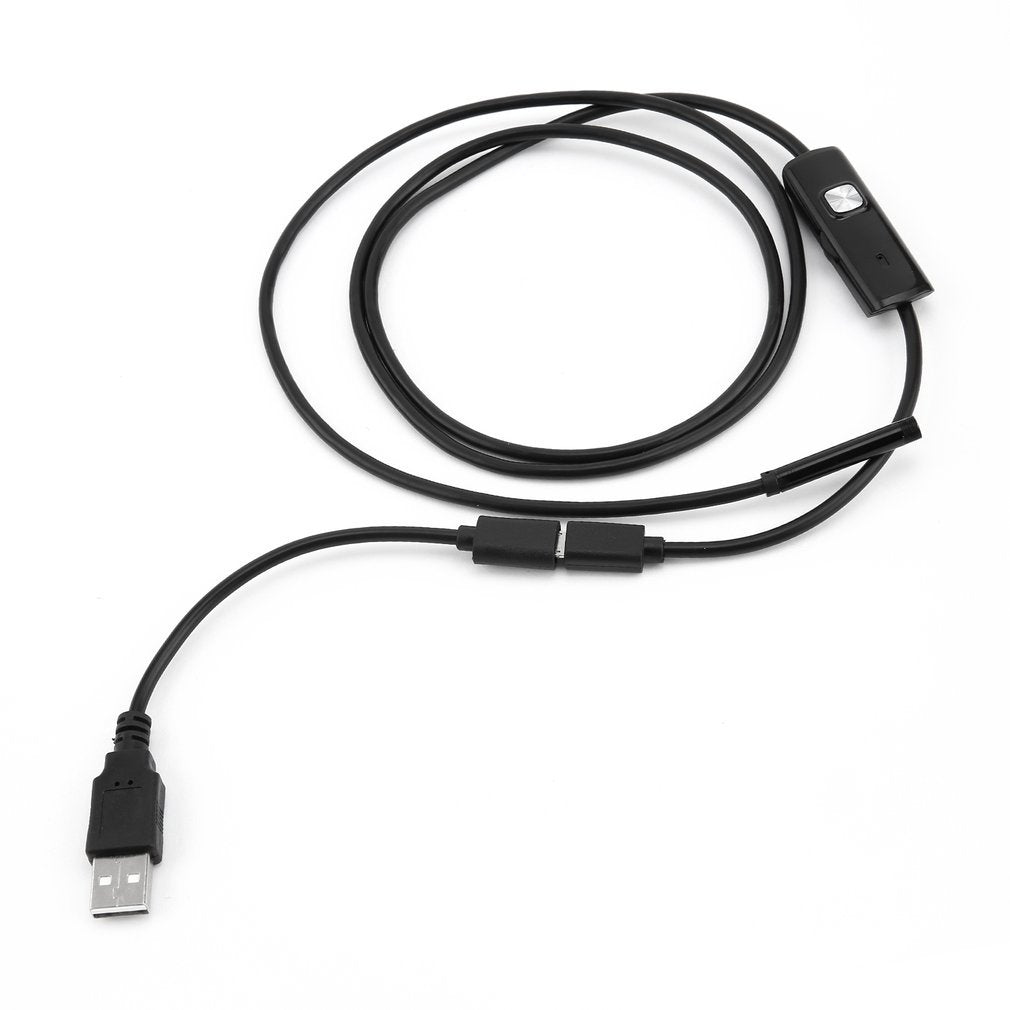 1.0M 6 LED 5.5mm Lens 720P Endoscope Waterproof Inspection Borescope for Android