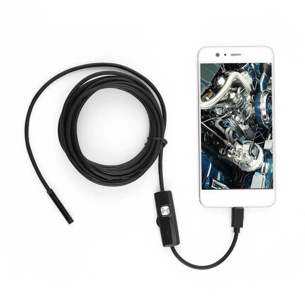 3.5M 6 LED 5.5mm Lens 720P Endoscope Waterproof Inspection Borescope for Android