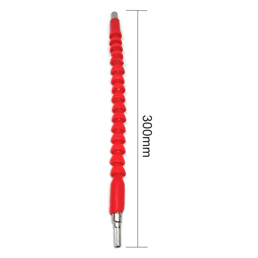 Charging Drill Electric Screwdriver Bit Multi-purpose Universal Flexible Shaft - Red