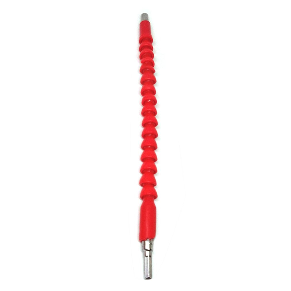 Charging Drill Electric Screwdriver Bit Multi-purpose Universal Flexible Shaft - Red