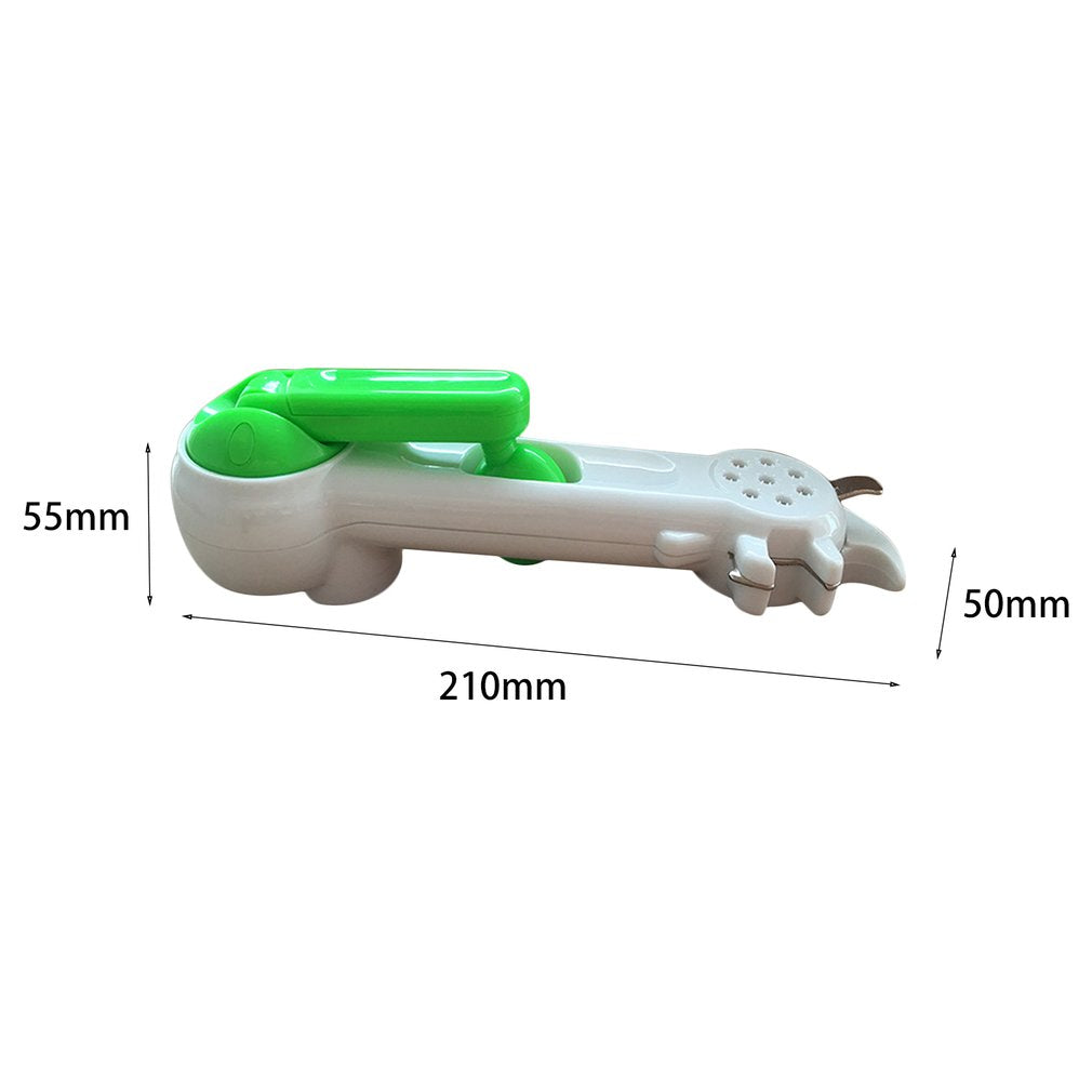 7-in-1 Bottle Opener Stainless Steel Blade Jar Opener Multi-use Kitchen Tool