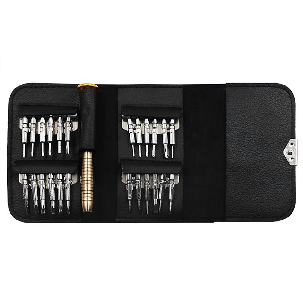 25pcs Torx Bit Set Phone Computer Disassemble Tool Repair Kit with Carry Bag