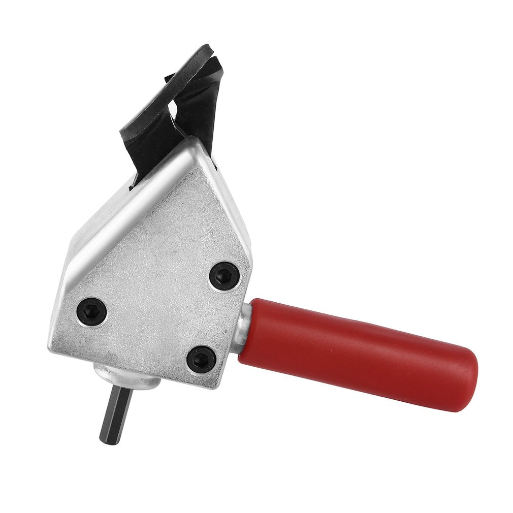Turbo Shear 20 Gauge Capacity Sheet Metal Cutting Attachment for 3/8" Drills