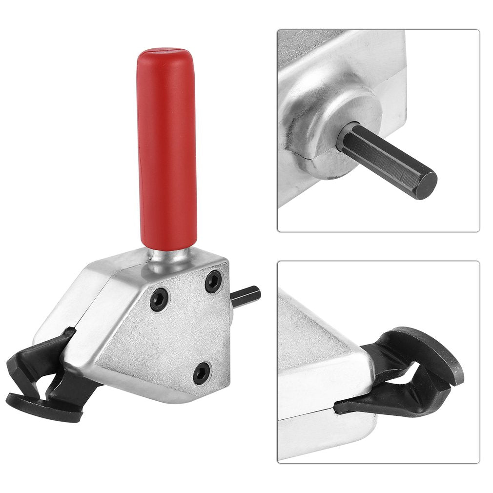 Turbo Shear 20 Gauge Capacity Sheet Metal Cutting Attachment for 3/8" Drills