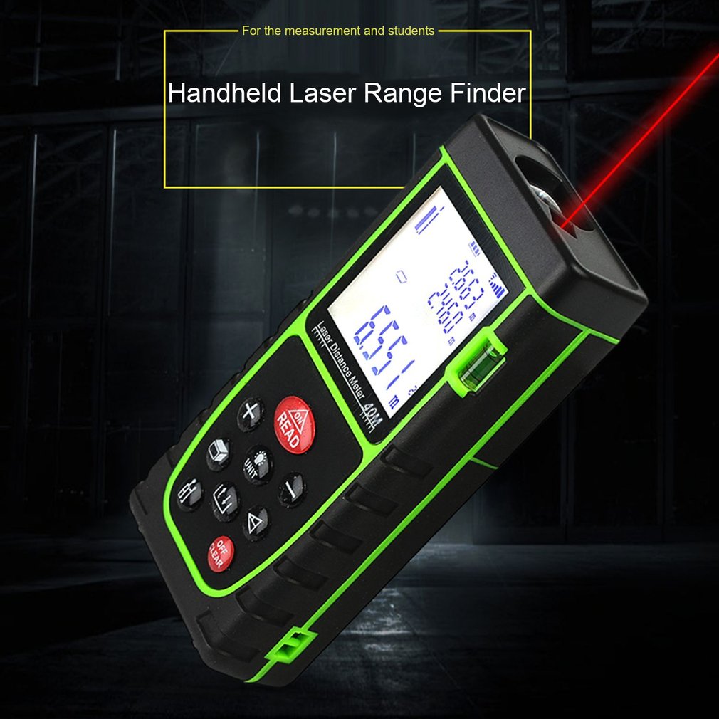 Portable 40m/60m/80m/100m High Precision Digital Infrared Laser Range Finder