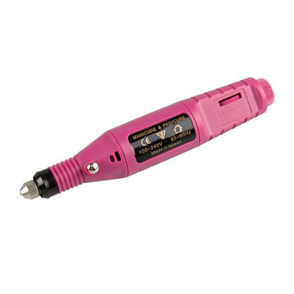 Electric Manicure Polish Machine Nail Drill Bits Tool Kit - EU Plug