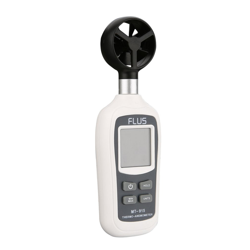 FLUS MT-915 Handheld Digital Anemometer LCD Backlight Air Wind Speed Meter