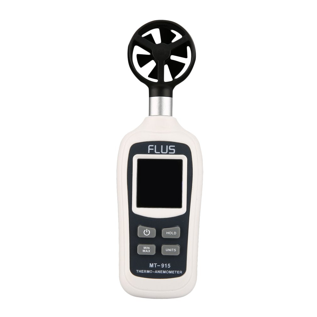 FLUS MT-915 Handheld Digital Anemometer LCD Backlight Air Wind Speed Meter