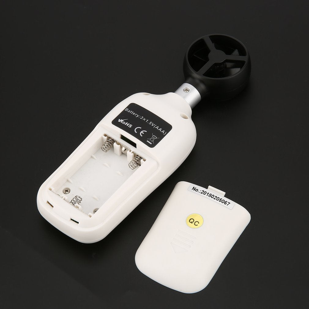 FLUS MT-915 Handheld Digital Anemometer LCD Backlight Air Wind Speed Meter