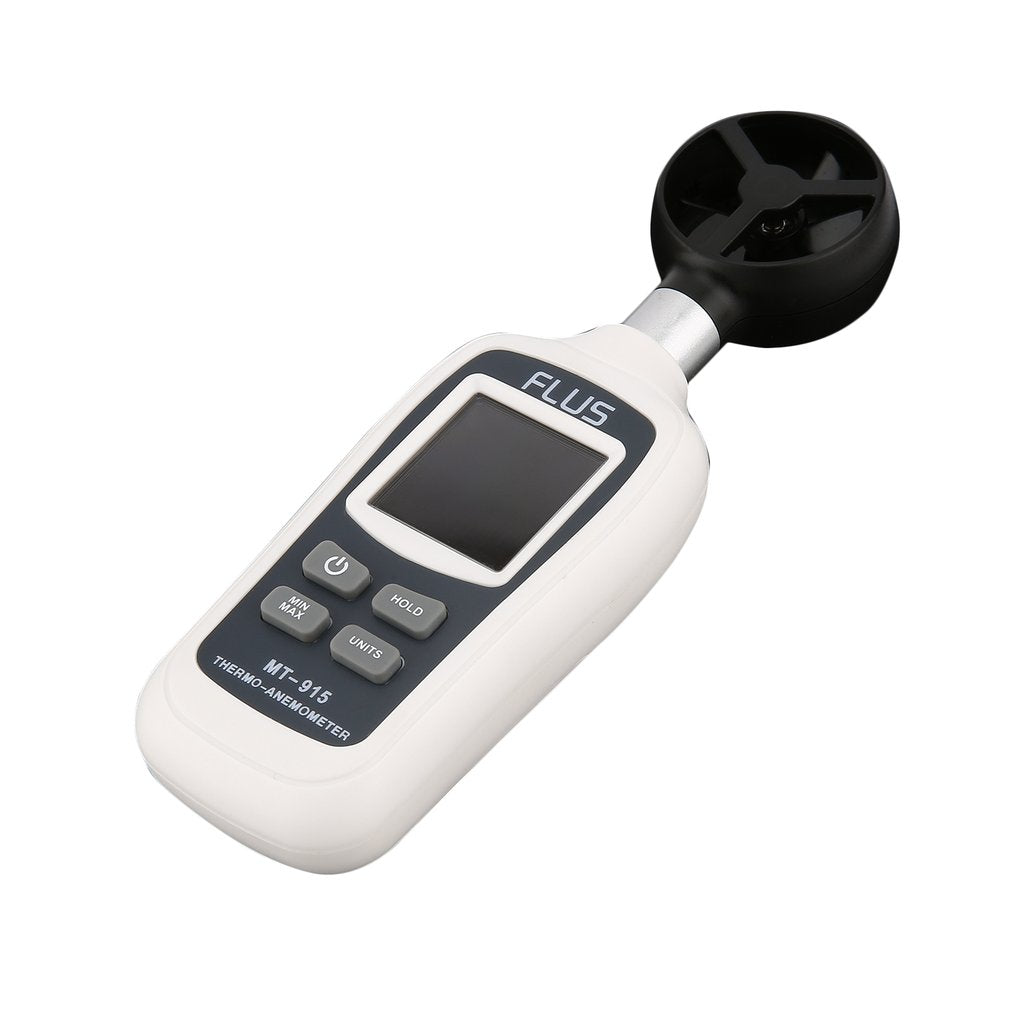 FLUS MT-915 Handheld Digital Anemometer LCD Backlight Air Wind Speed Meter