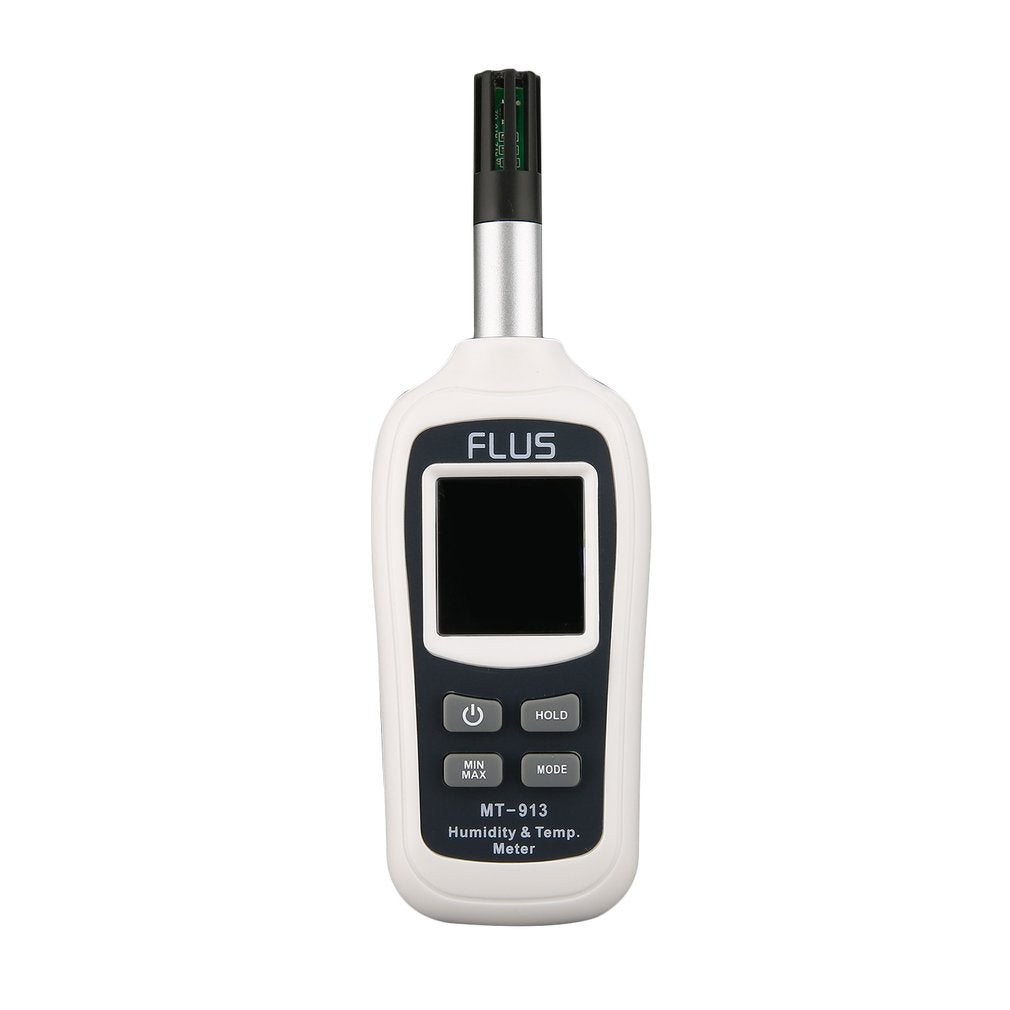 FLUS MT-913 Mini Digital LCD Temperature Humidity Meter Thermometer Hygrometer