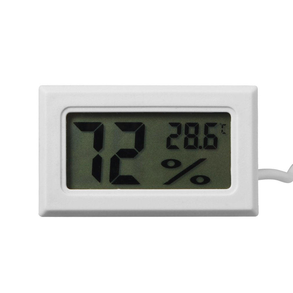 TL8015A Mini Digital LCD Thermometer Hygrometer Humidity Temperature Meter with Cable