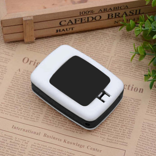 Foldable Desktop Magnifier Lamp Magnifying Glass 3X Magnification for Reading - Black / White