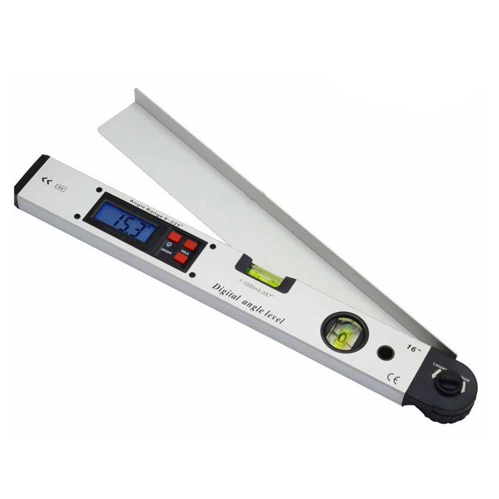 400mm Protractor Electronic Laser Spirit Level Digital Display Angle Meter
