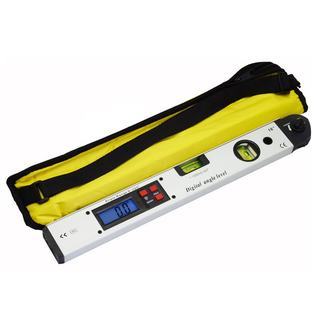 400mm Protractor Electronic Laser Spirit Level Digital Display Angle Meter