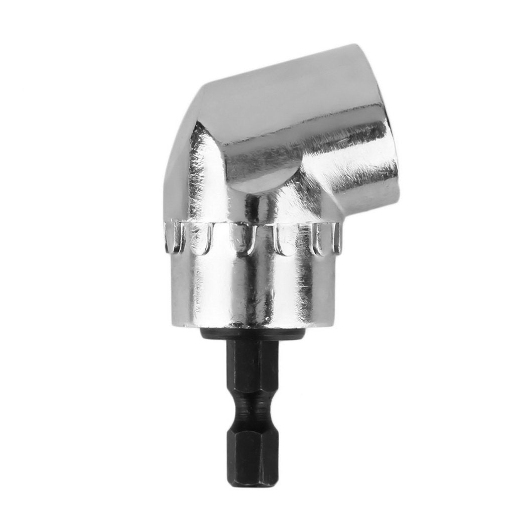 105&#176; Angle 1/4&quot; Extension Hex Drill Bit Screwdriver Socket Holder Adaptor