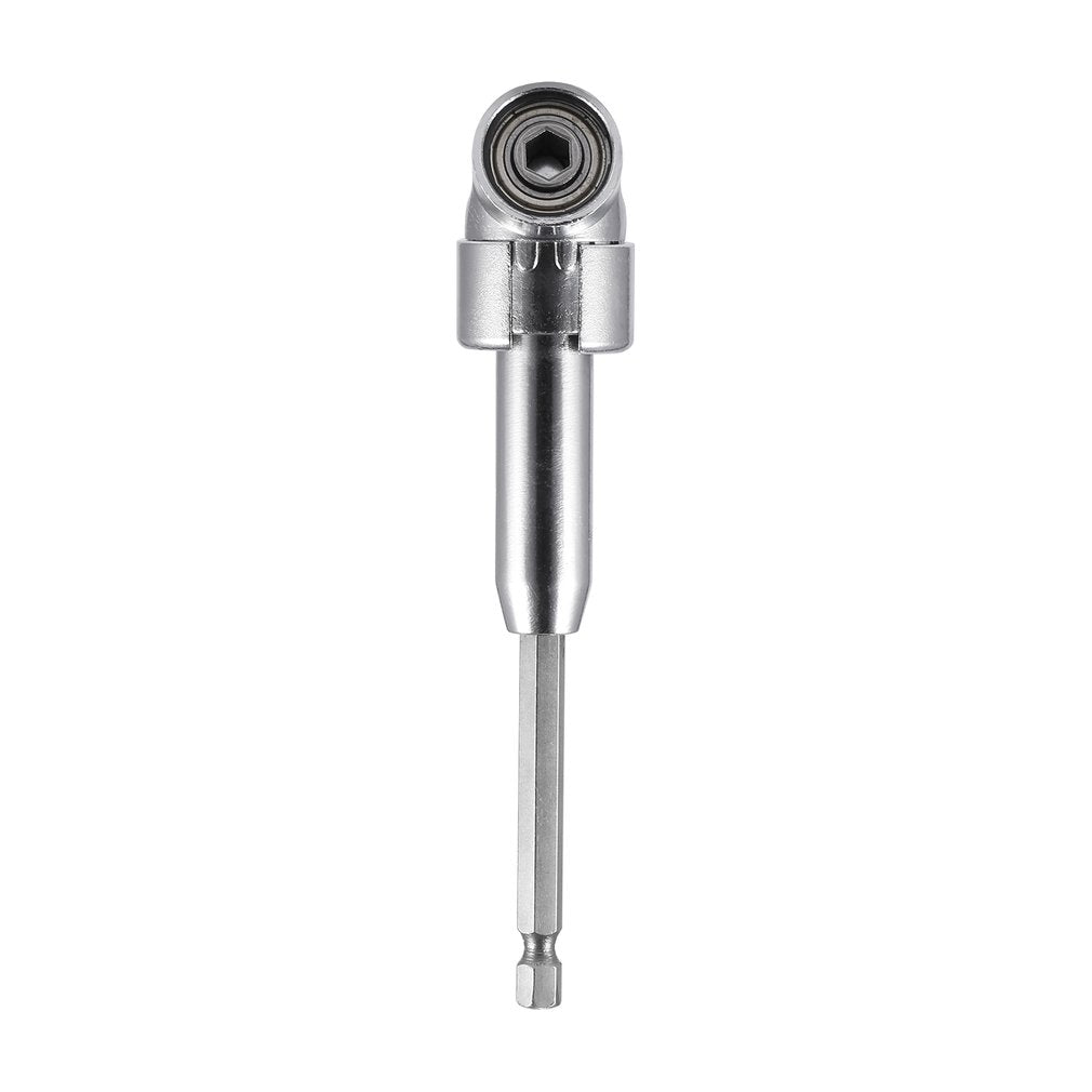 Offset Screwdriver Bit Attachment Drive Shaft Angle Grinder Tool 140mm