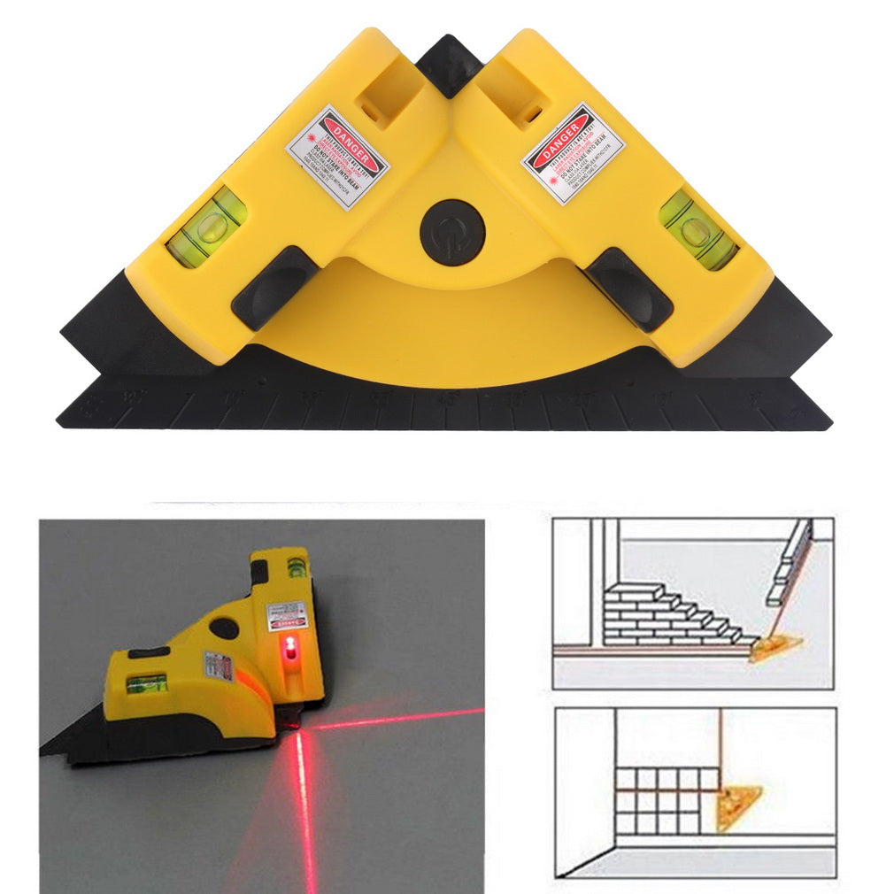 XX-LV01 Vertical Horizontal Measurer Laser Line Projection Right Angle 90 Degree