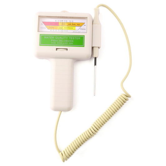 New PH &amp; Cl2 Chlorine Level Tester Swimming Pool Spa Water Quality Monitor