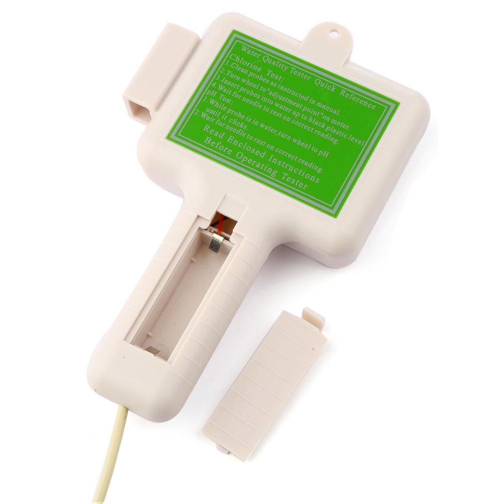New PH &amp; Cl2 Chlorine Level Tester Swimming Pool Spa Water Quality Monitor