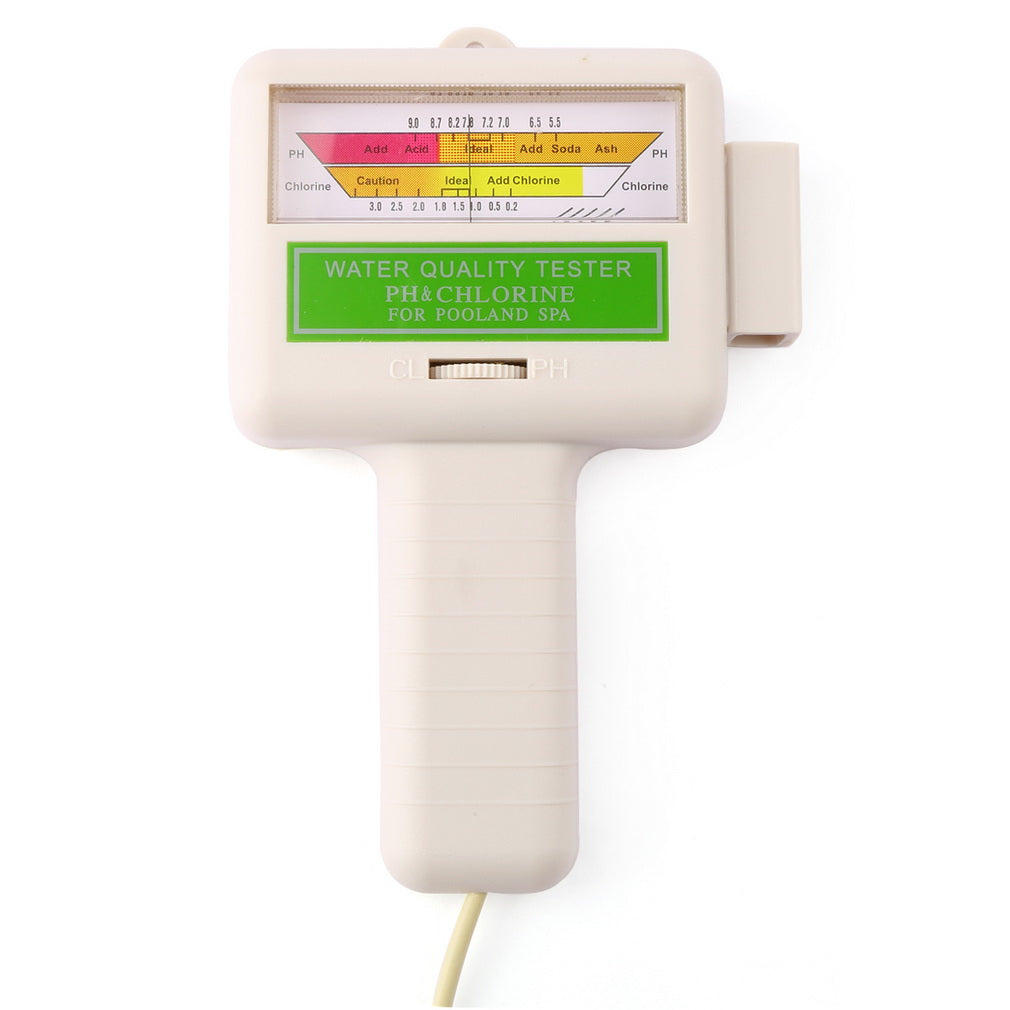 New PH &amp; Cl2 Chlorine Level Tester Swimming Pool Spa Water Quality Monitor