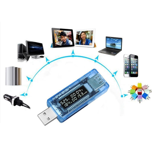 USB Volt Current Voltage Doctor Charger Capacity Power Bank Tester Meter