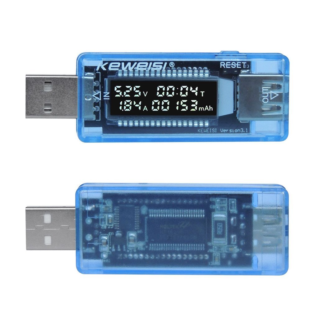 USB Volt Current Voltage Doctor Charger Capacity Power Bank Tester Meter