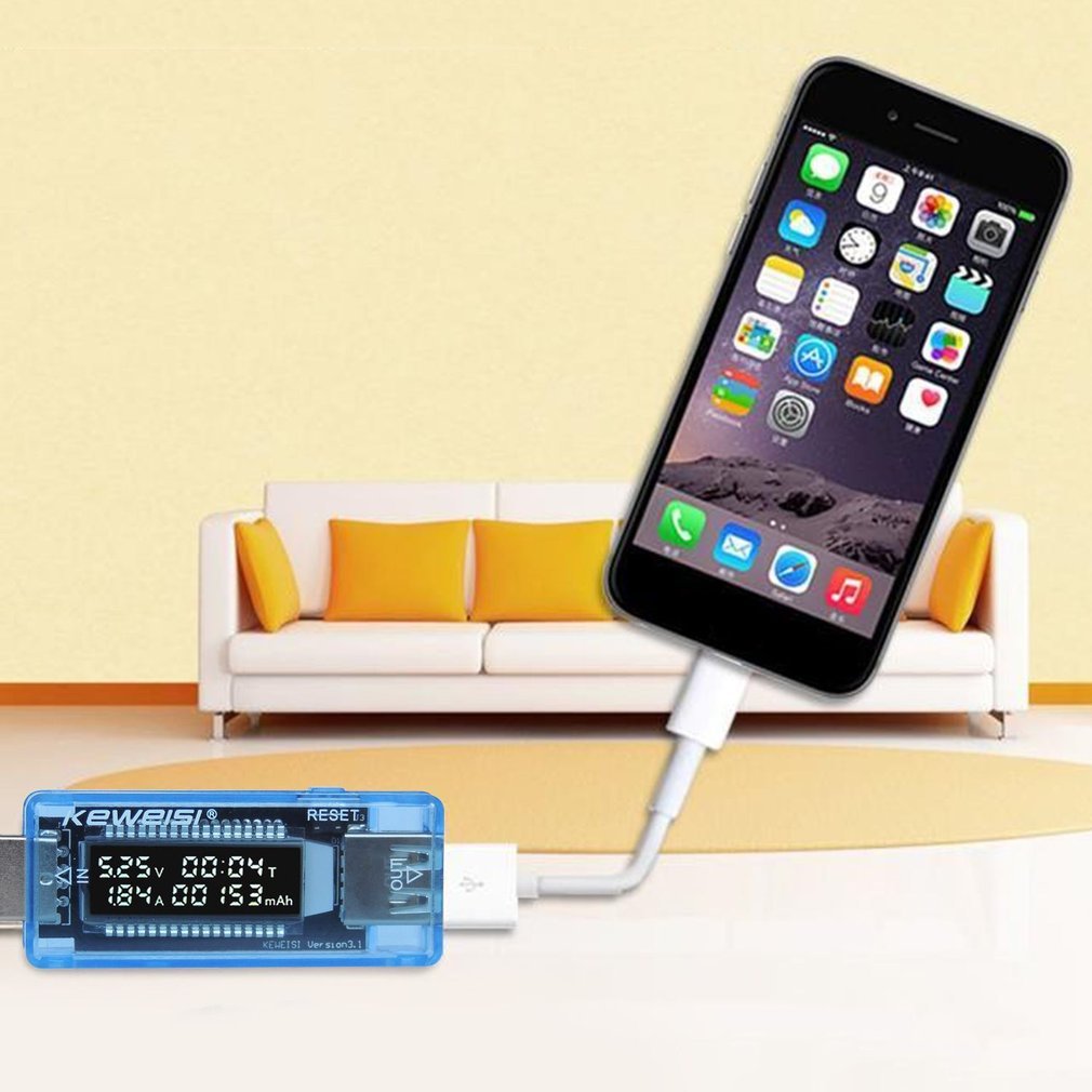 USB Volt Current Voltage Doctor Charger Capacity Power Bank Tester Meter