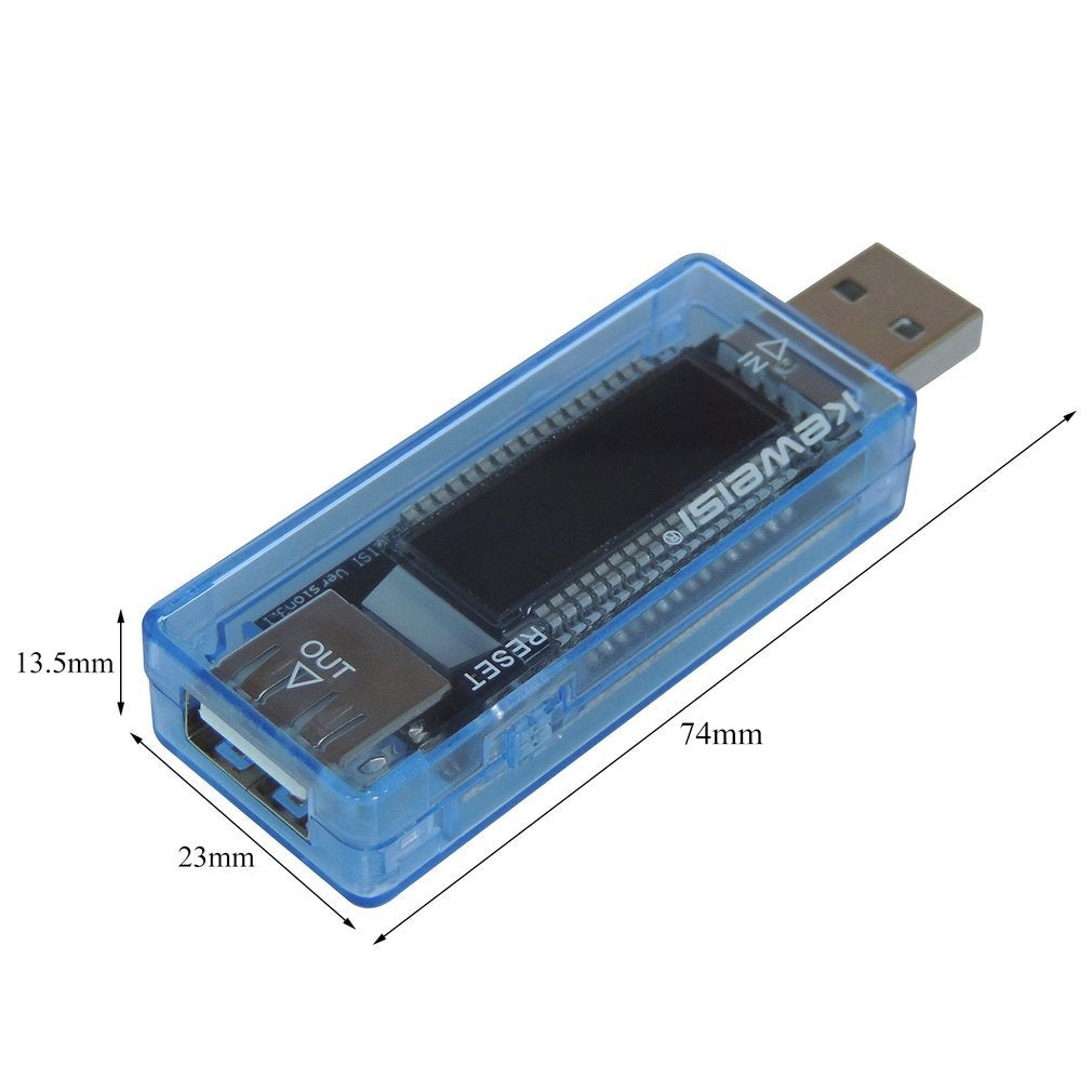 USB Volt Current Voltage Doctor Charger Capacity Power Bank Tester Meter