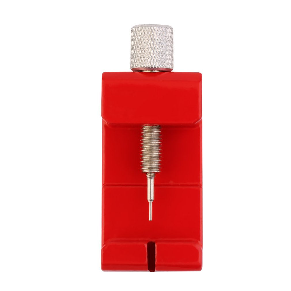 Aluminum Alloy Metal Watch Strap Band Link Pin Remover Adjuster Repair Tool - Red