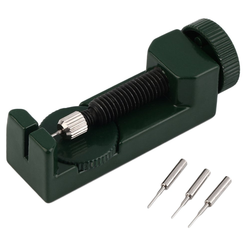 Mini Metal Adjustable Watch Band Bracelet Repair Tool Link Pin Remover - Green