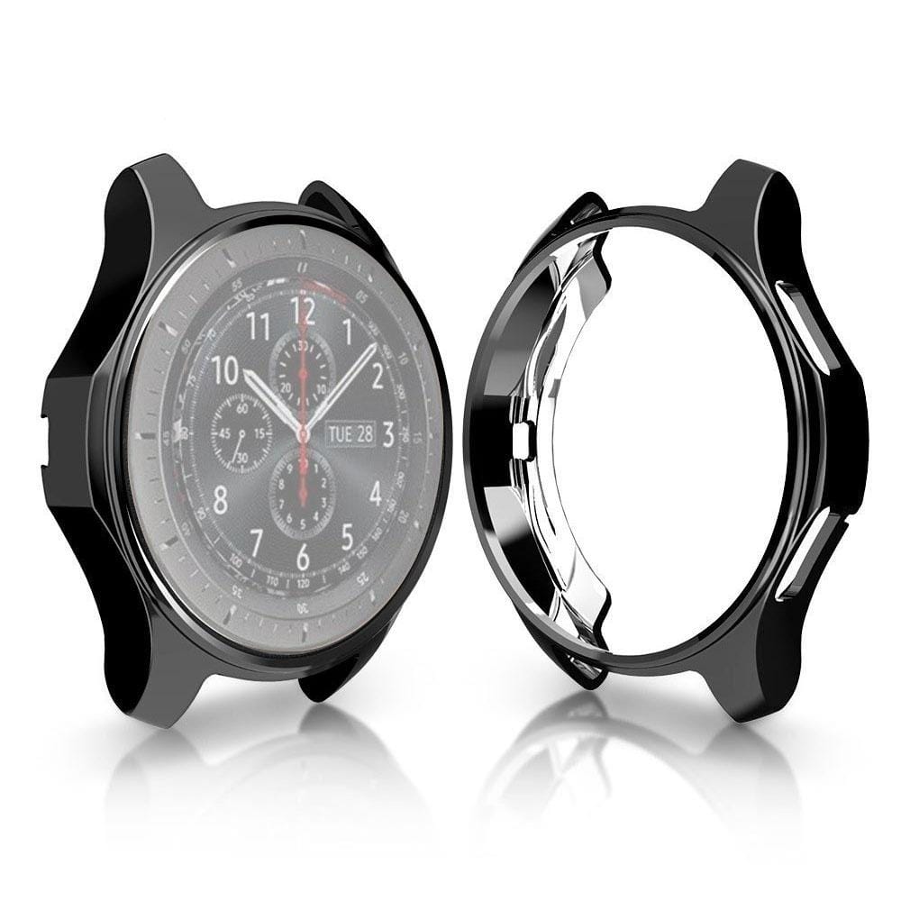 TPU Plated Shockproof Case for Samsung Gear S3 Frontier Smartwatch 46mm (Silver)