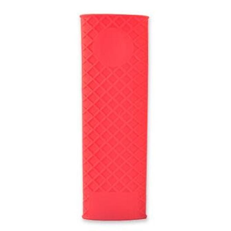 2 PCS Durable Thick Silicone Pot Handle Multicolor Thermal Insulation Sleeve Anti Skid Non Slip Soft Handle Pot Cover (Red)