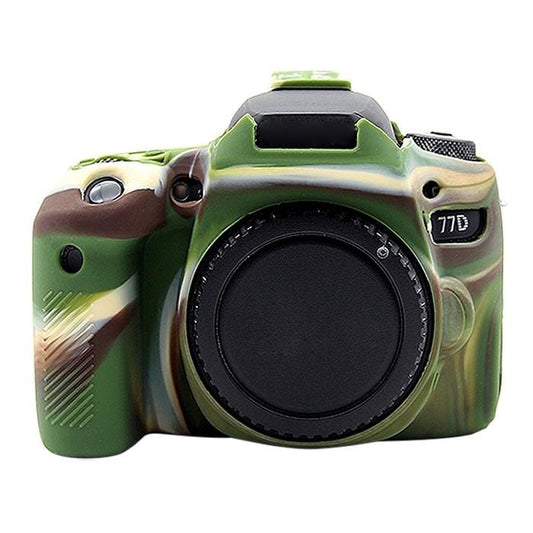 PULUZ Soft Silicone Protective Case for Canon EOS 77D (Style1)