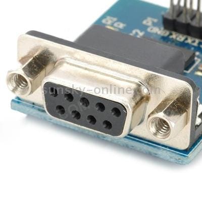 RS232 Serial Port To TTL Converter Module W / Transmitting and Receiving Indicator