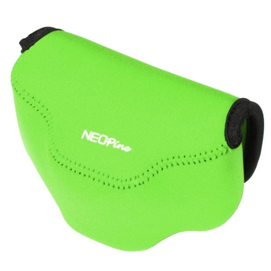 NEOpine Neoprene Shockproof Soft Case Bag with Hook for Fujifilm X30 Camera (Green)