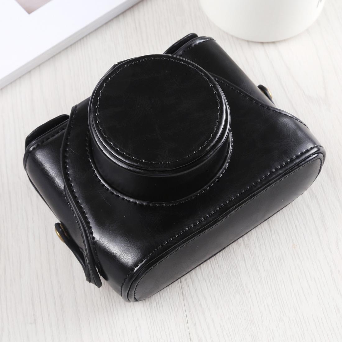 Full Body Camera PU Leather Case Bag with Strap for FUJIFILM X10 / X20 (Coffee)