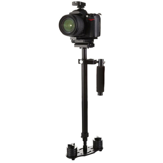 S80+ Enhanced Edition 80cm Handheld Stabilizer with Quick Release Plate for Camcorder DV Video Camera DSLR (Black)