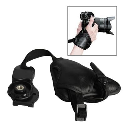 Leather Camera Grip (Black)