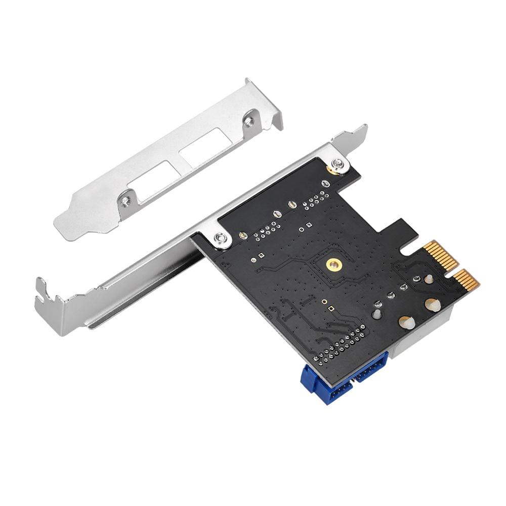 SuperSpeed 2-Port USB 3.0 PCI-E PCI Express 19-pin USB3.0