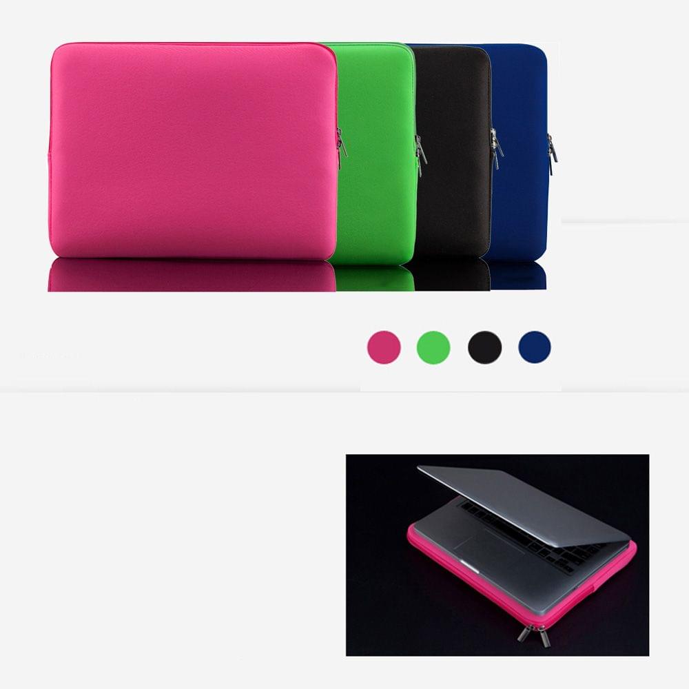 Sleeve Bag Case 15"-15.6" Smooth Zipper Soft Foam for