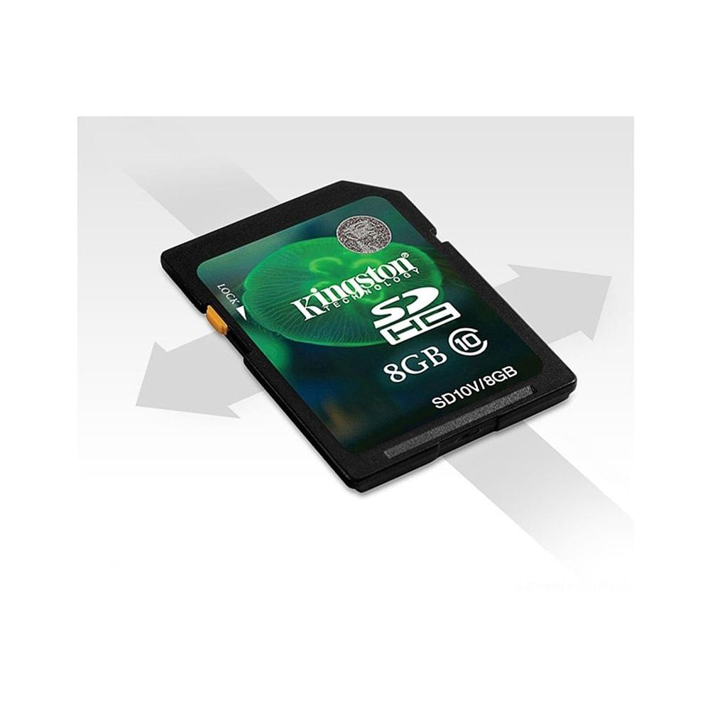 Genuine Original Kingston Class 10 8GB SDHC Memory Card - 8GB