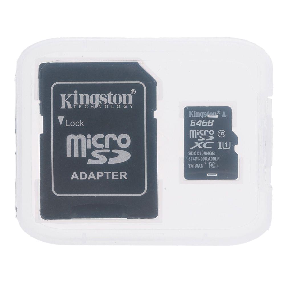 Kingston Class 10 8GB 16GB 32GB 64GB MicroSD TF Flash Memory - 64GB