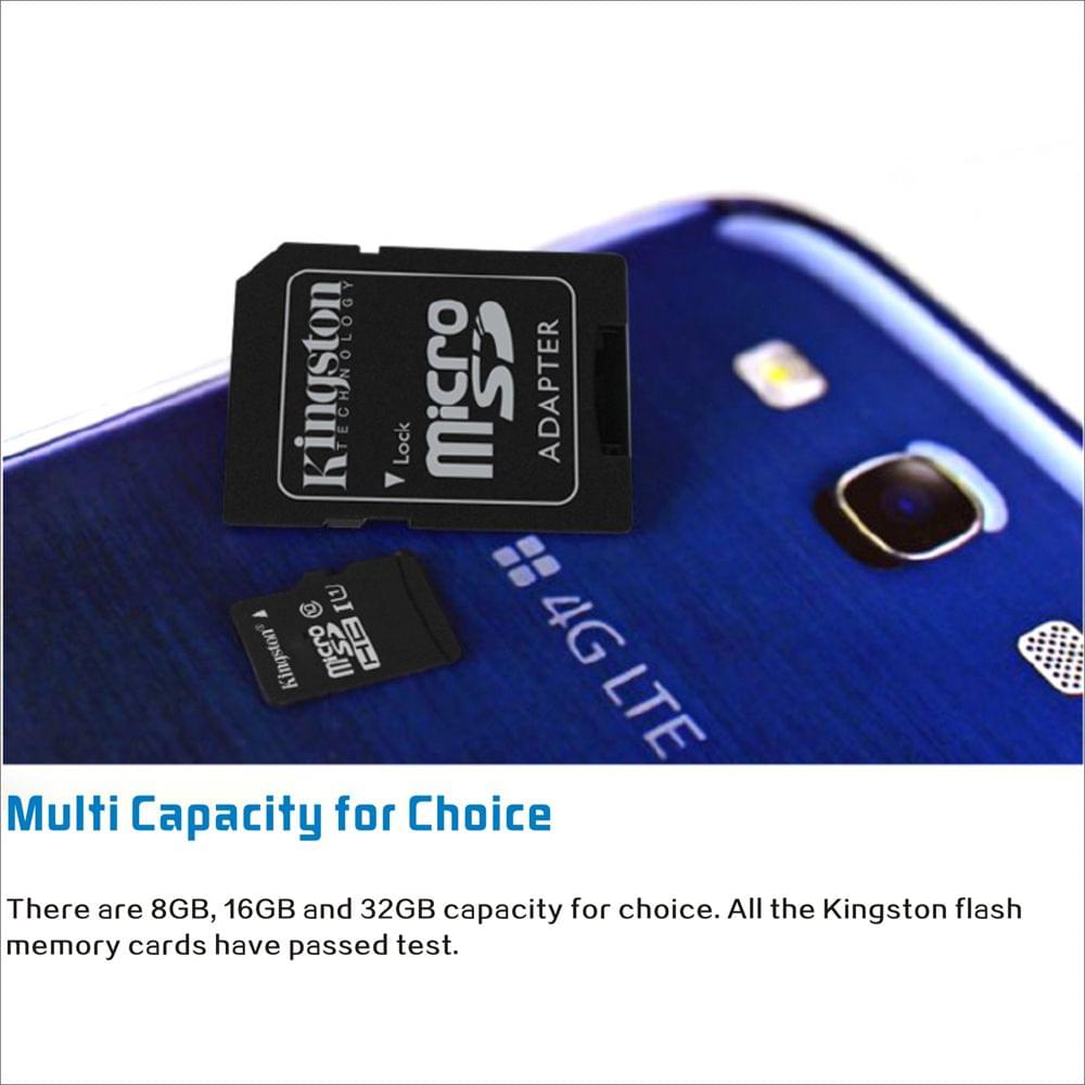 Kingston Class 10 8GB 16GB 32GB 64GB MicroSD TF Flash Memory - 64GB