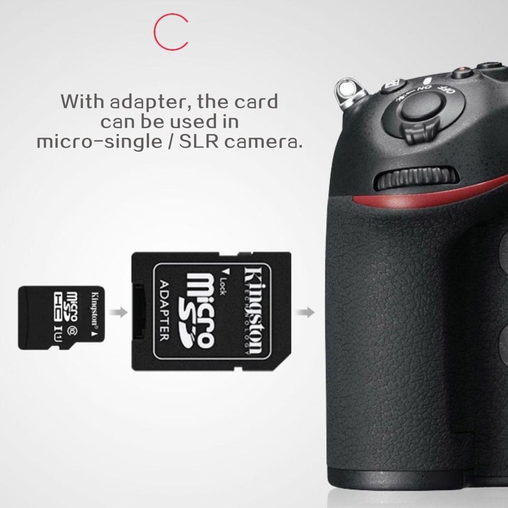 Kingston Class 10 8GB 16GB 32GB 64GB MicroSD TF Flash Memory - 64GB