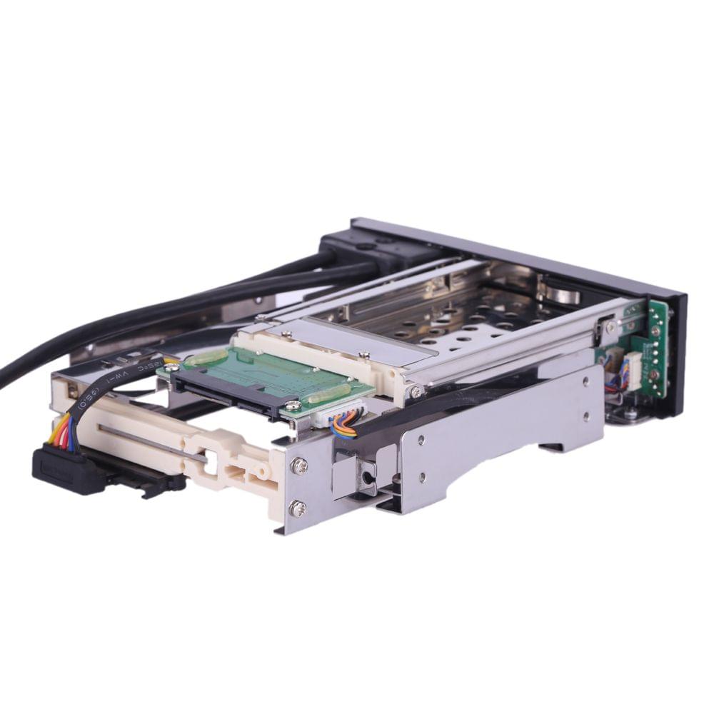 Dual Bay 3.5" + 2.5" Inch SATA III Hard Drive HDD & SSD Tray
