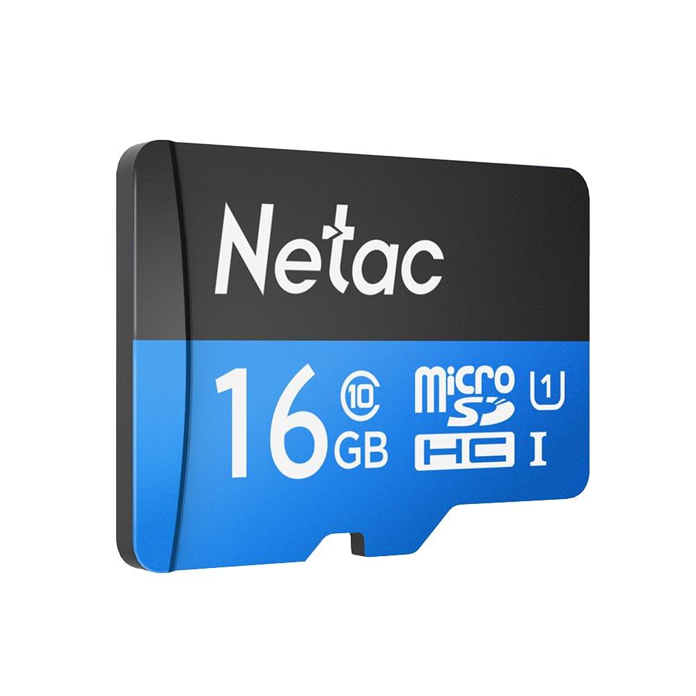 Netac P500 Class 10 16G Micro SDHC TF Flash Memory Card Data - 16GB