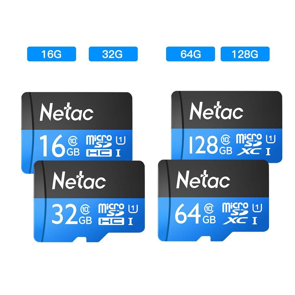 Netac P500 Class 10 32G Micro SDHC TF Flash Memory Card Data - 32GB