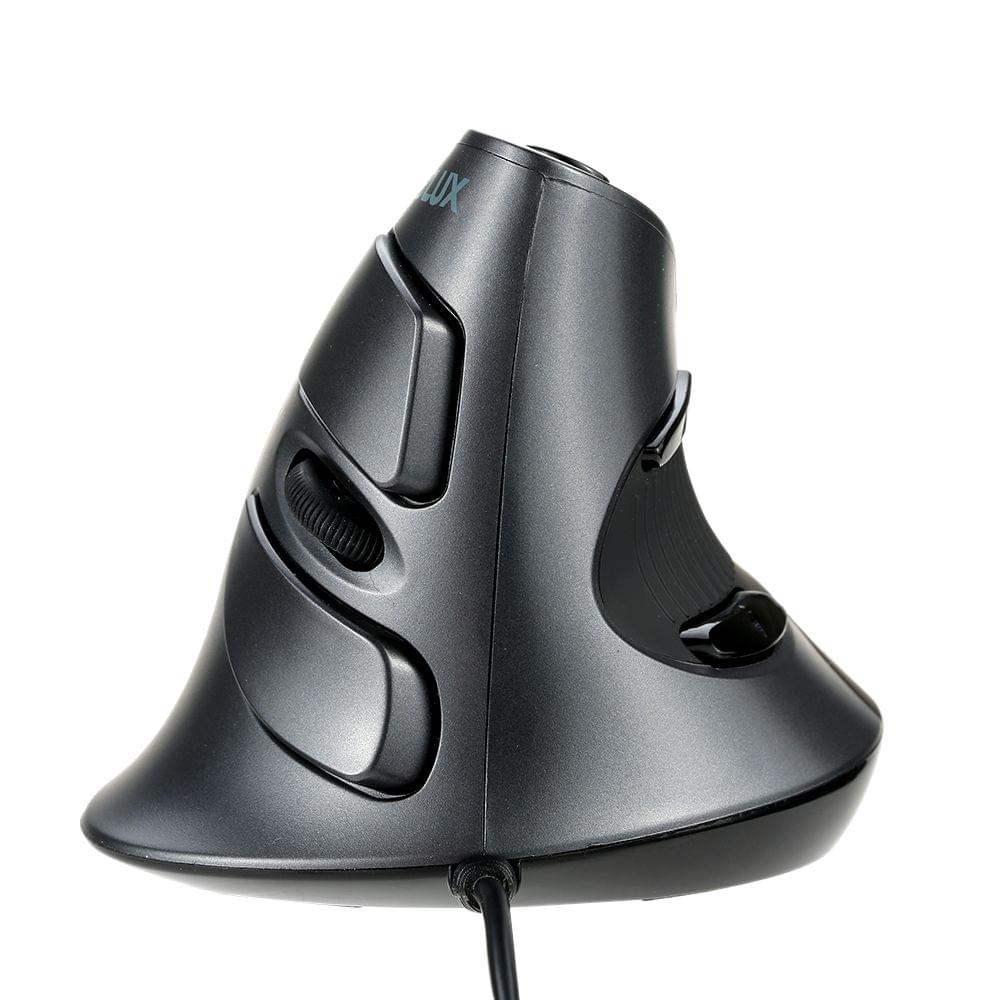 Delux USB Wired Ergonomic Vertical Optical Mouse Computer