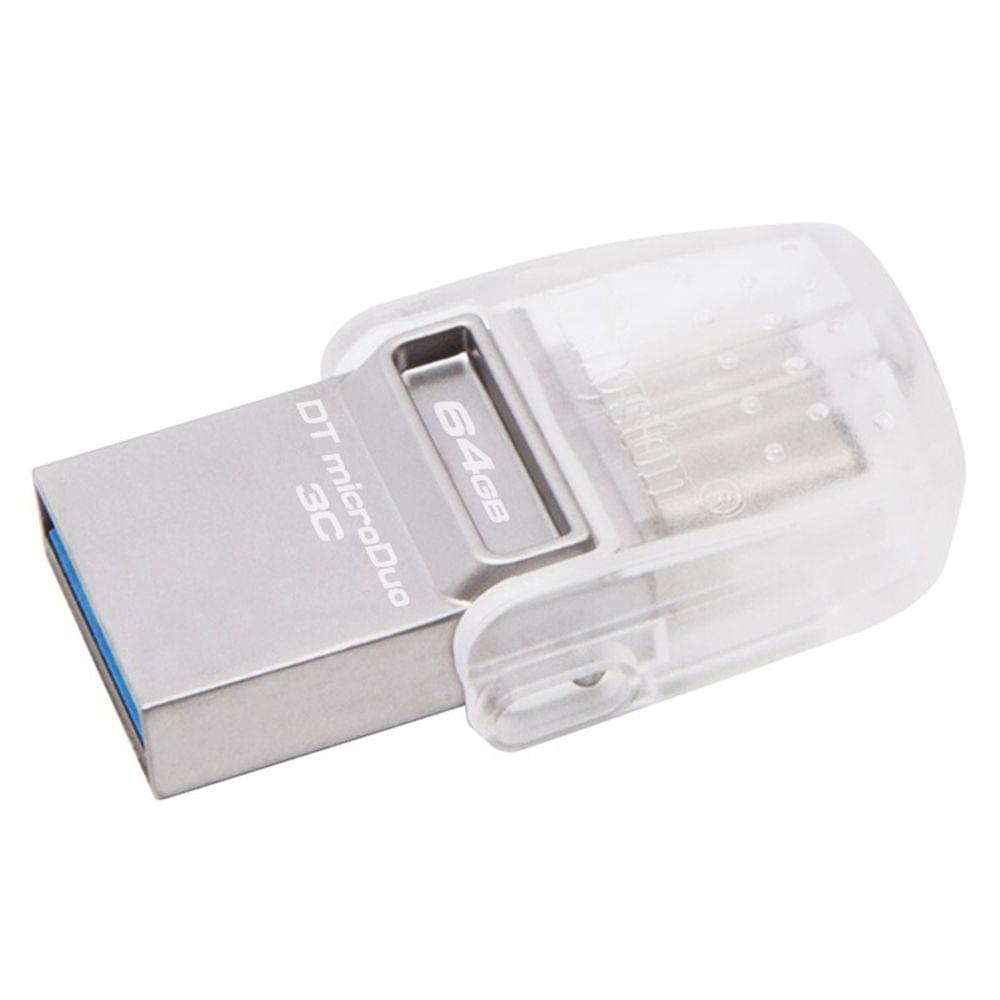 Kingston DataTraveler microDuo 3C 64GB USB3.1 Type-C OTG - 64GB